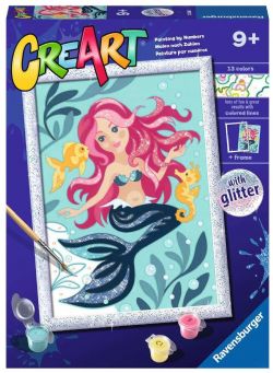 PEINTURE À NUMÉROS CREART RAVENSBURGER - SIRÈNE ENCHANTÉE - 7